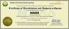 Giấy phép NN88